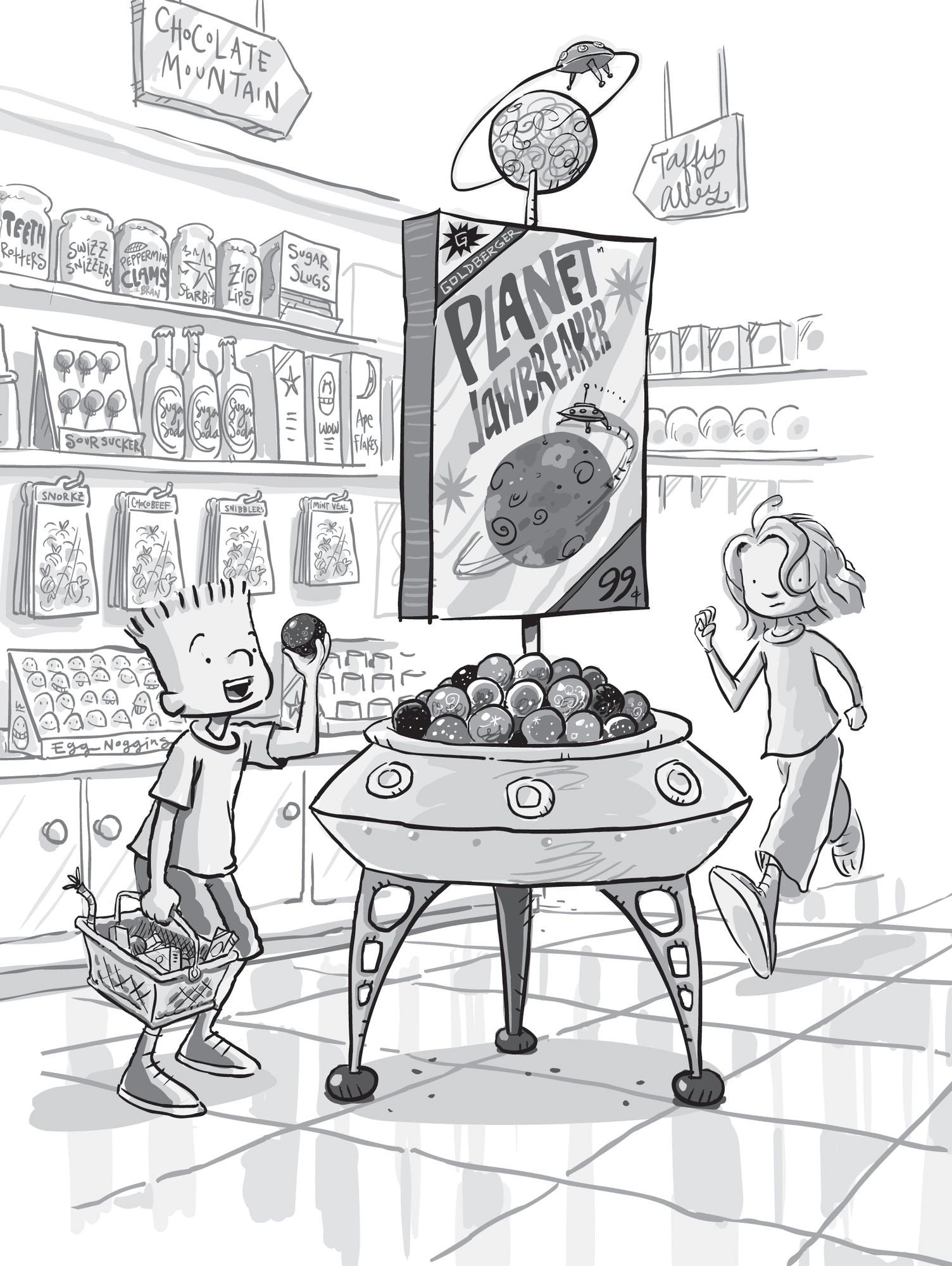 Stink and the Incredible Super-Galactic Jawbreaker (Stink Series #2)