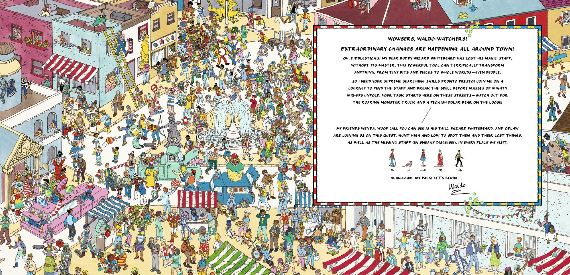 Where's Waldo? The Mighty Magical Mix-Up: A Spellbinding Search & Find Adventure (A Hidden Object Activity Book with Wizard Whitebeard - a Perfect Gift & Travel Companion for All Ages)
