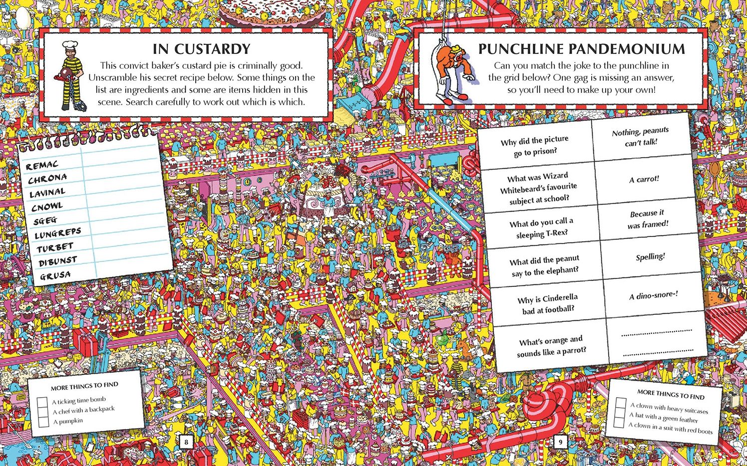 Where's Waldo? Awesome Adventures: The Great Vacation Guide (A Compact, Travel-Sized Hidden Object Activity Book with Mazes & Search and Find Puzzles - Includes Game Cards, Poster, & More)