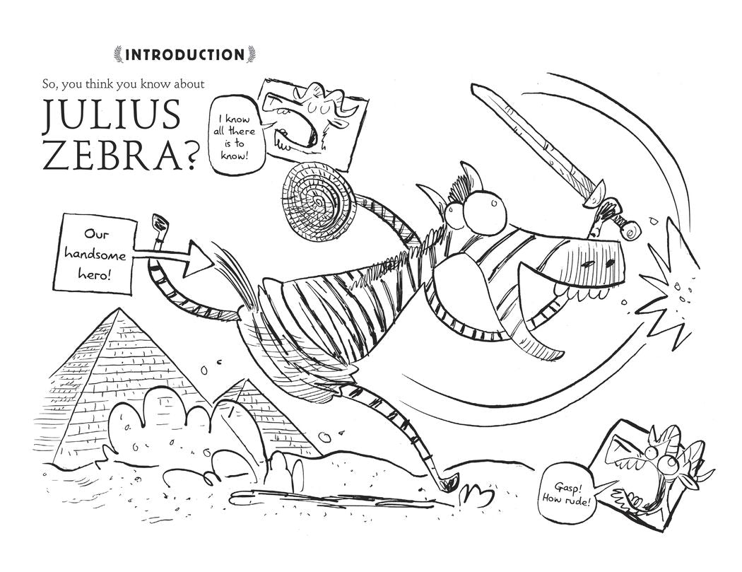 Julius Zebra: Grapple with the Greeks!
