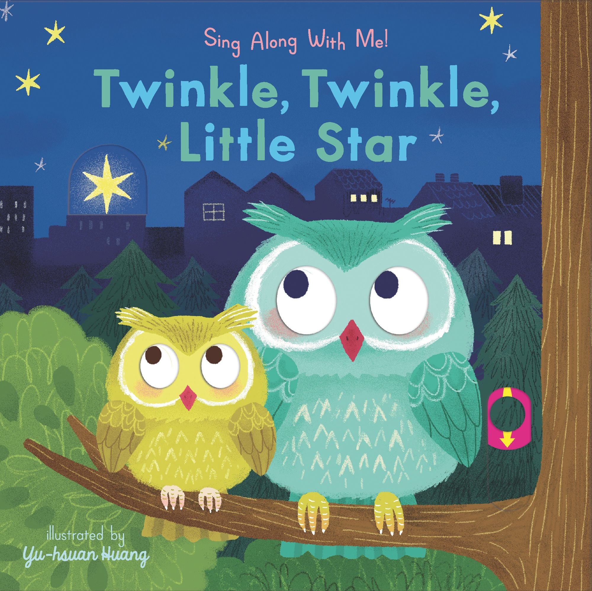 Twinkle, Twinkle, Little Star: (A Classic Bedtime Nursery Rhyme Board Book with Interactive Sliders and QR Code for Instrumental and Vocal Versions - For Babies and Toddlers)