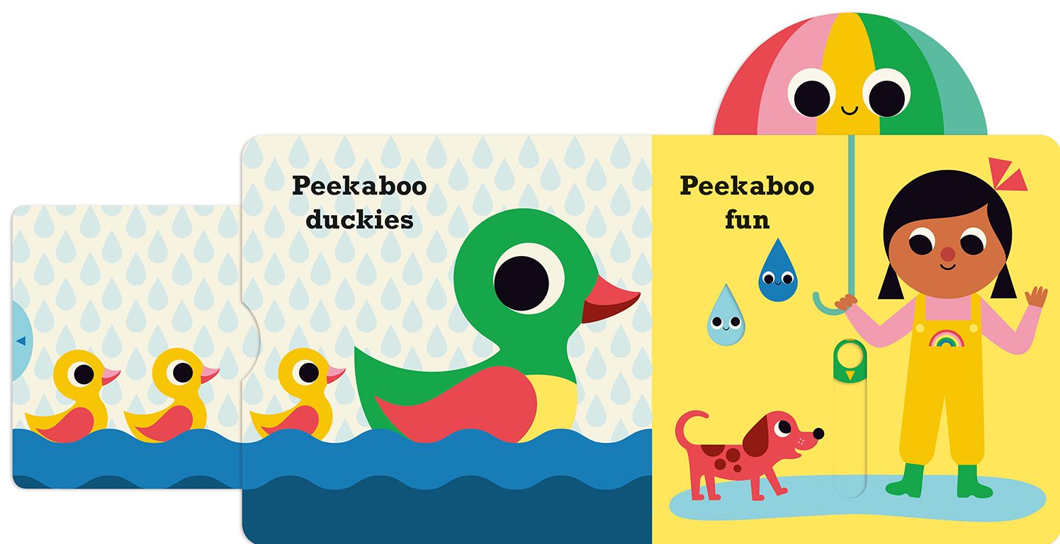 Peekaboo: Chick: (An Interactive Board Book for Babies & Toddlers with Mirror & Sliders to Push, Pull, or Turn. Cute Artwork Includes a Duck, Flowers, Umbrella, Deer, & More.)