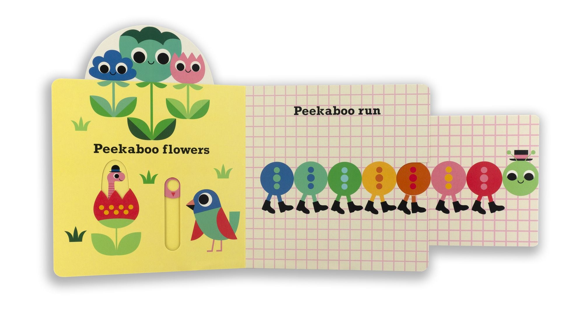 Peekaboo: Chick: (An Interactive Board Book for Babies & Toddlers with Mirror & Sliders to Push, Pull, or Turn. Cute Artwork Includes a Duck, Flowers, Umbrella, Deer, & More.)