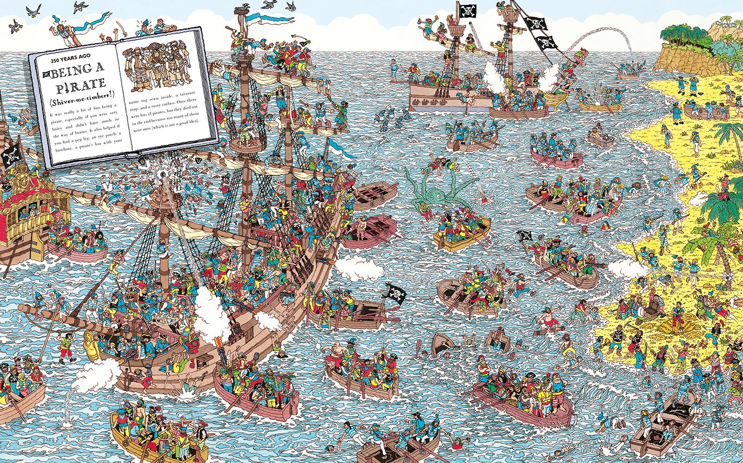 Where's Waldo? The Totally Essential Travel Collection: All Seven Classic Books in One (A Hidden Object Activity Book with Search & Find Adventures, Memory Games, Spot-the-Difference Challenges, & More)