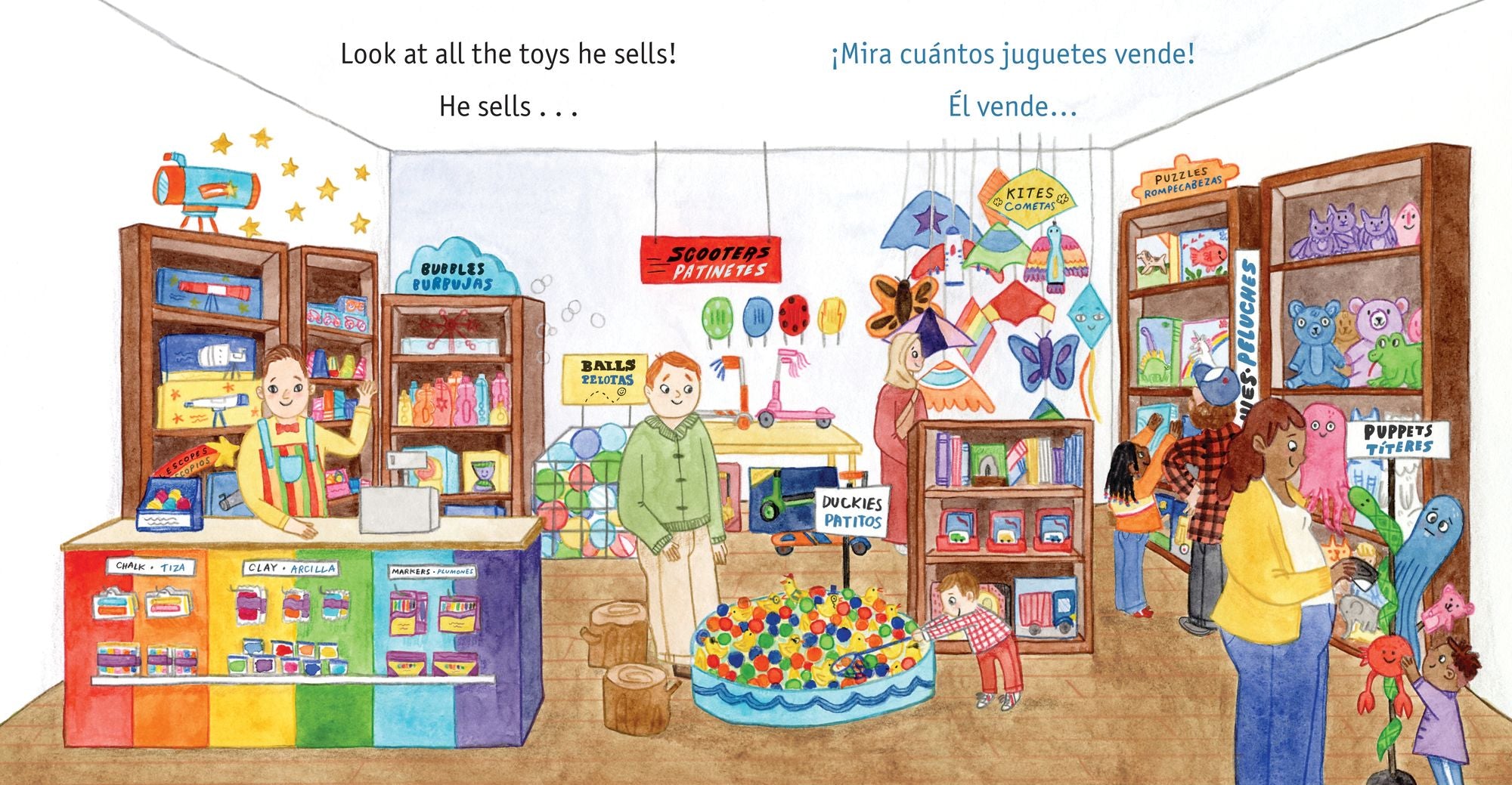 Teeny Tiendas: The Toy Store/La juguetería