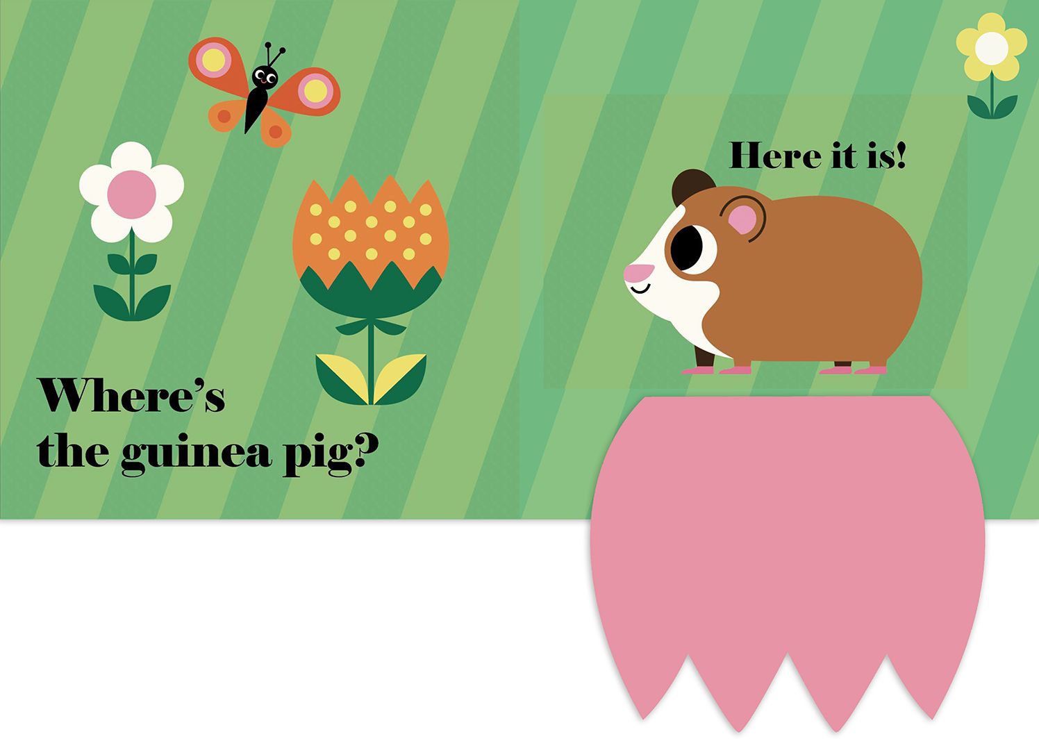 Where's the Cat?: (An Interactive, Sensory Lift-the-Flap Book with Felt Flaps and a Mirror for Babies & Toddlers. Friendly Pets Include a Goldfish, a Dog, & Guinea Pig.)