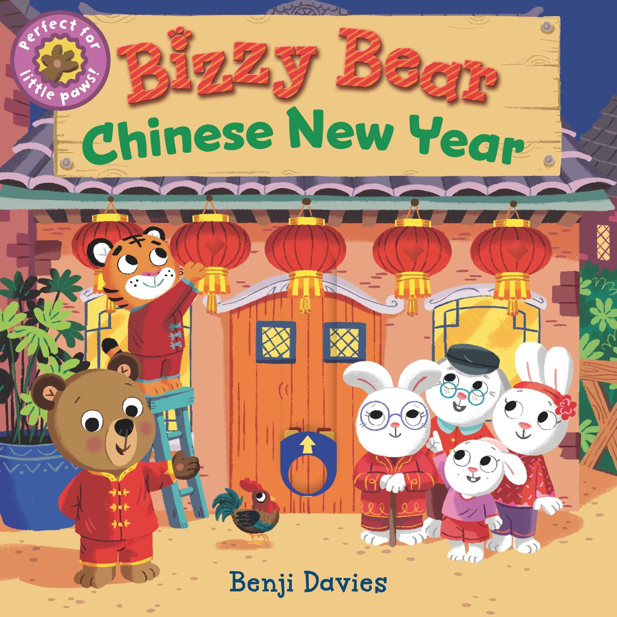 Bizzy Bear: Chinese New Year: (Interactive Board Book About the Lunar New Year for Toddlers - With Sturdy Tabs and Slides to Push and Pull)