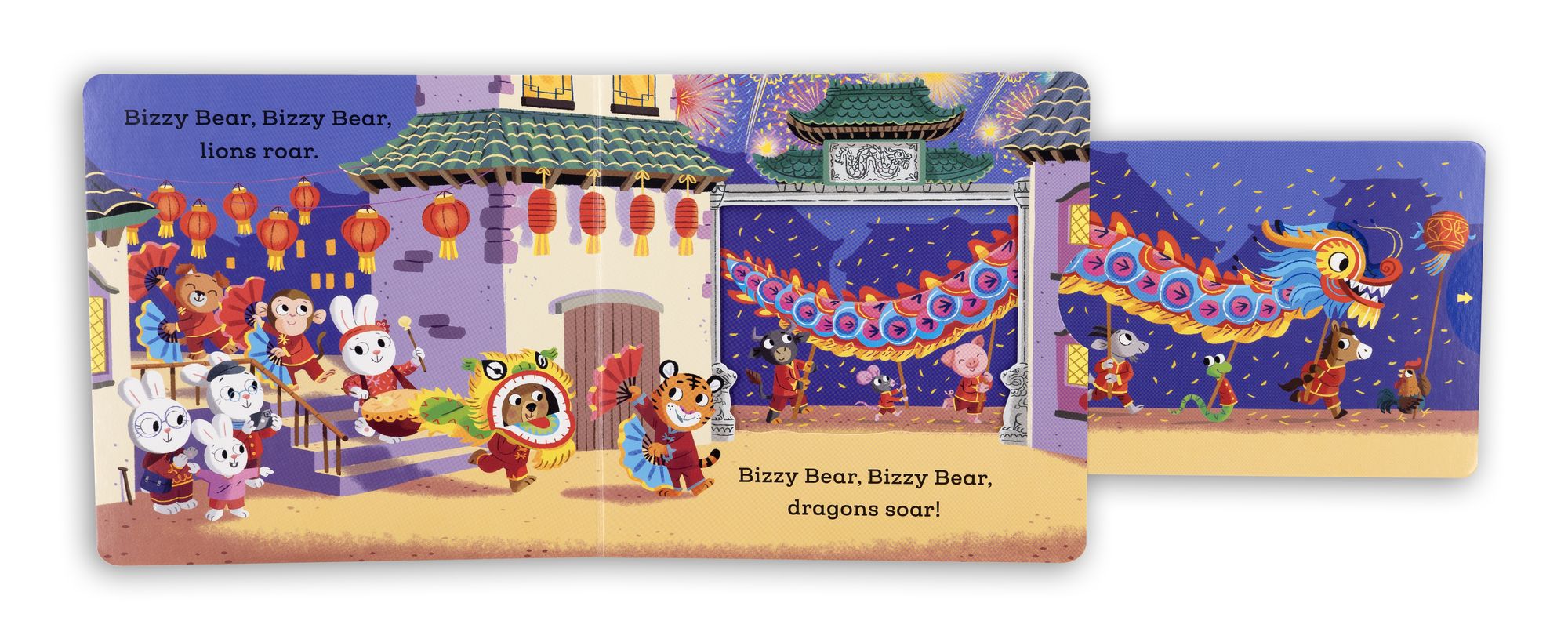 Bizzy Bear: Chinese New Year: (Interactive Board Book About the Lunar New Year for Toddlers - With Sturdy Tabs and Slides to Push and Pull)