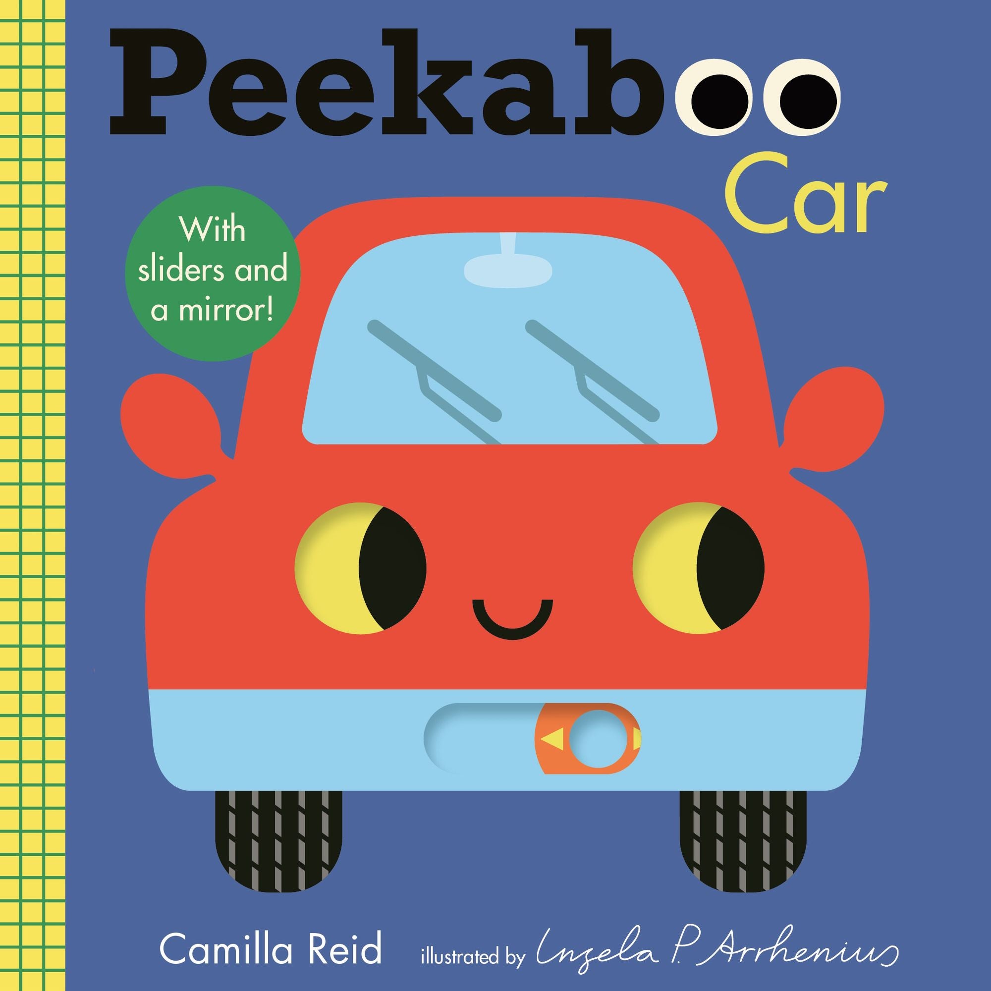 Peekaboo: Car: (An Interactive Board Book for Babies & Toddlers with Mirror & Sliders to Push, Pull, or Turn. Cute Artwork Includes a Truck, Bus, Tools, & More.)