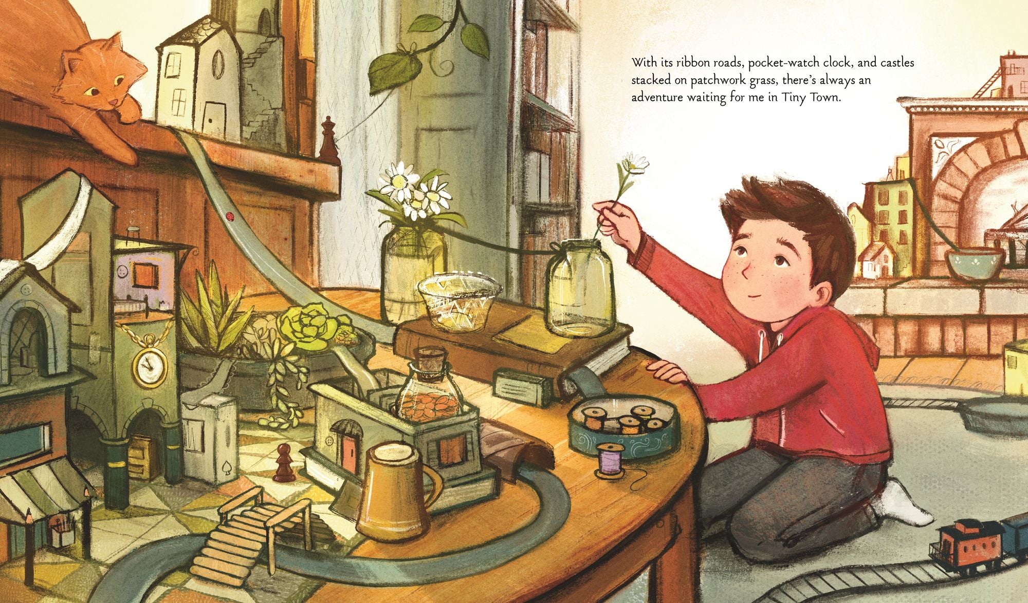 Tiny Worlds: A Story About Appreciating the Small Things (A Gentle Picture Book That Celebrates Imagination and Grandparent Bonds - For Kids Ages 3-7)
