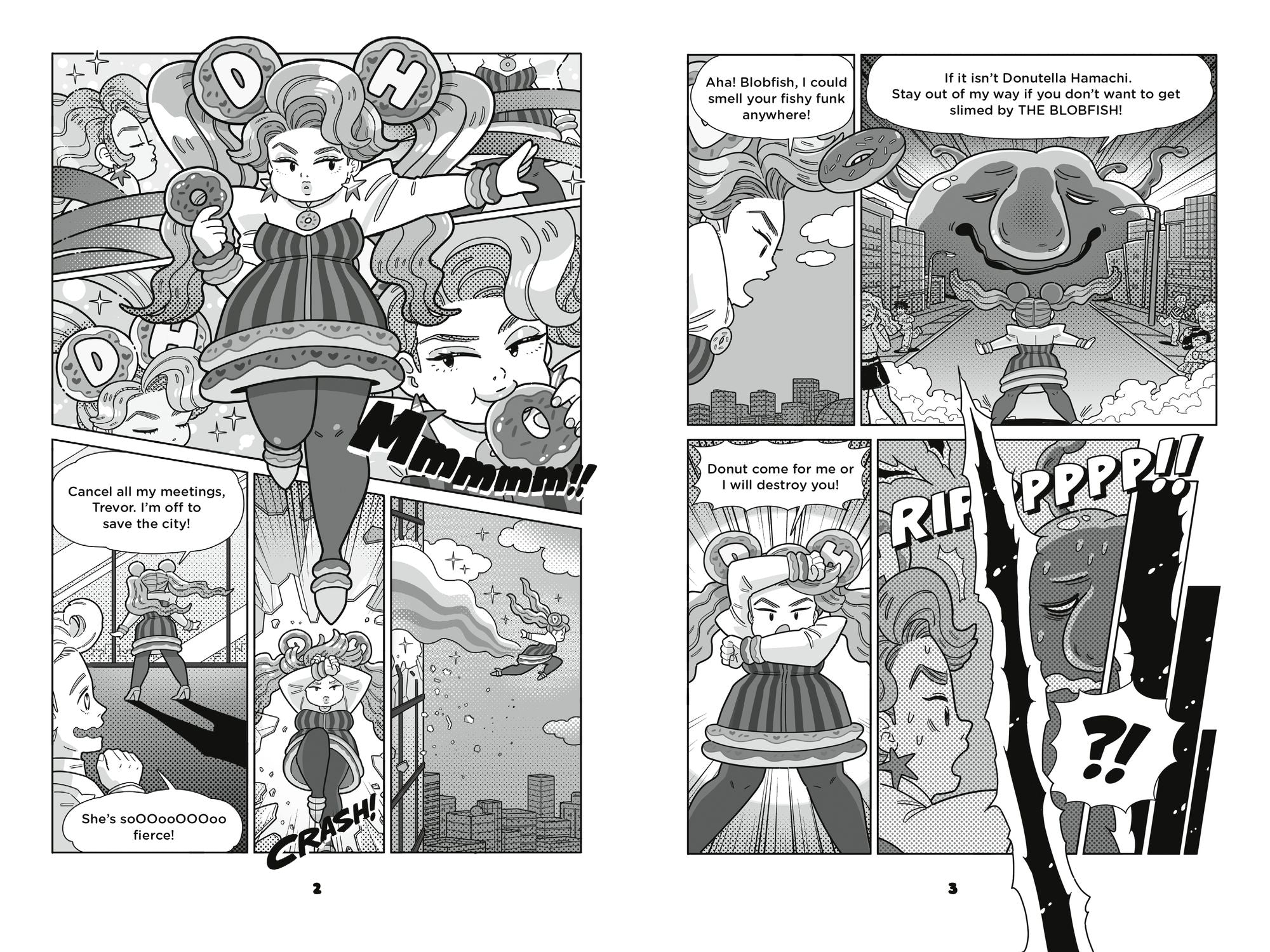 Donutella Hamachi and the Library Avengers