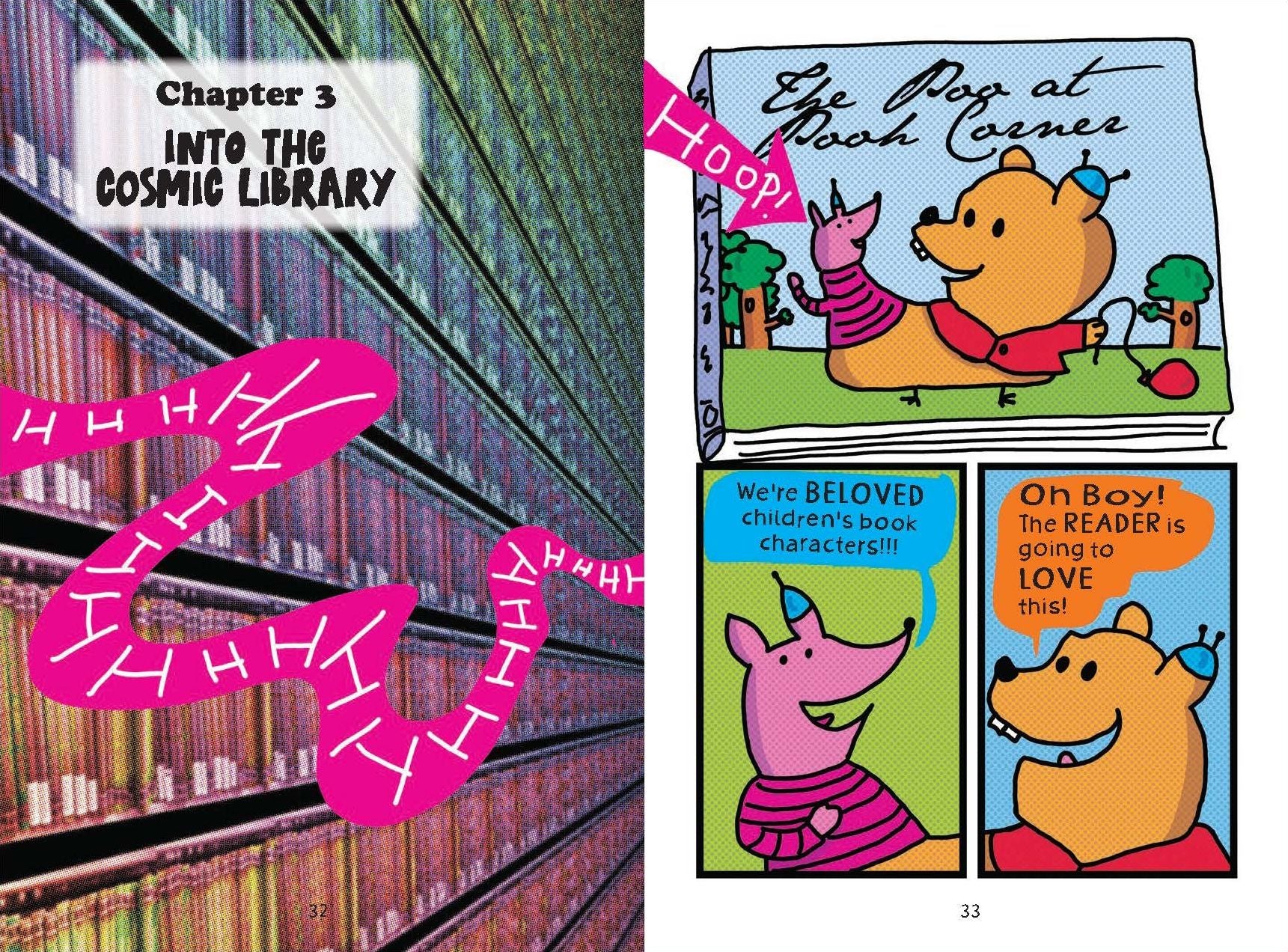Two-Headed Chicken: Chaos in the Cosmic Library