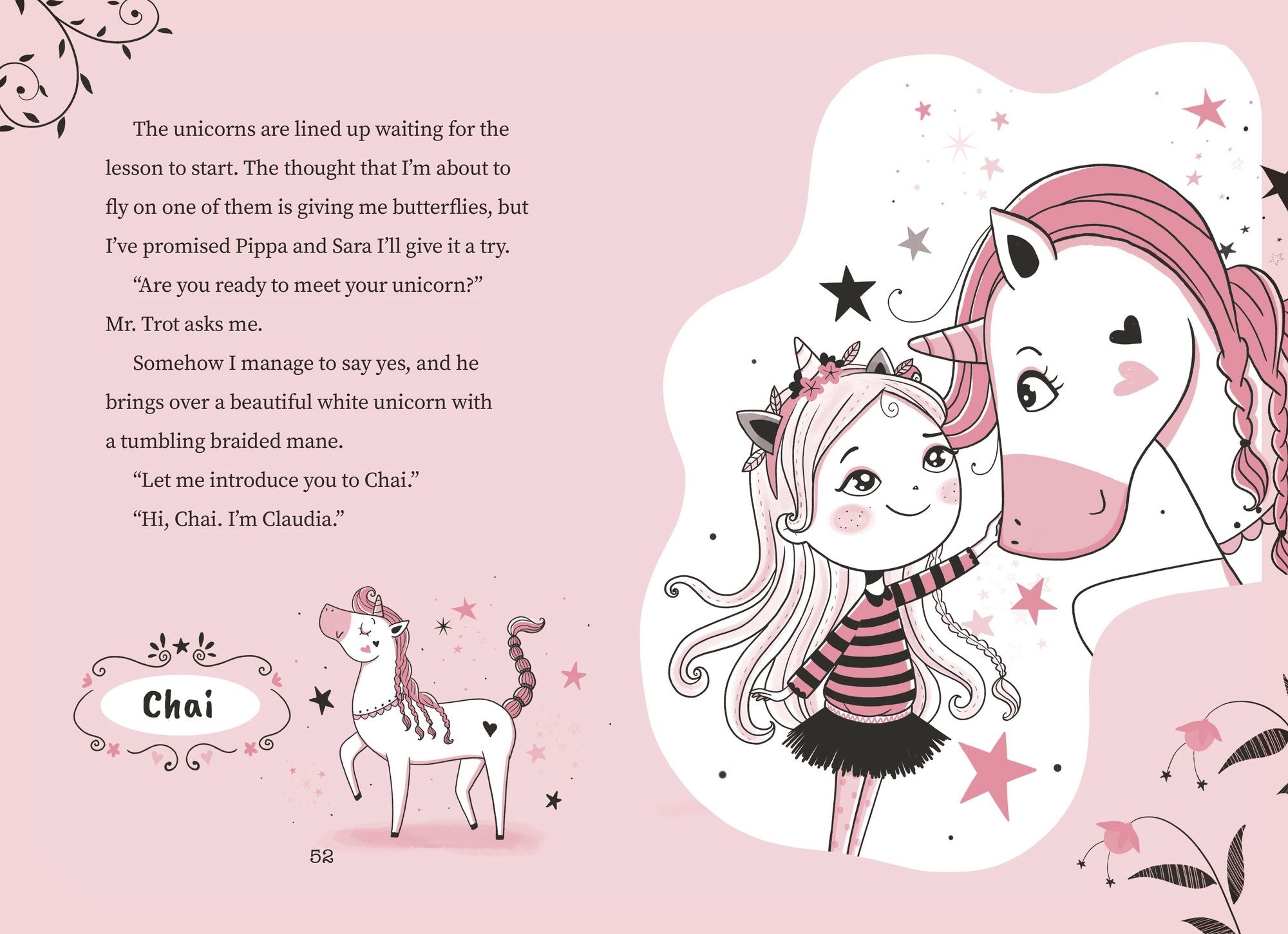 Unicornia: Learning to Fly: (A Magical Chapter Book for Kids Ages 5-7 about Friendship, Courage, and Learning Something New)