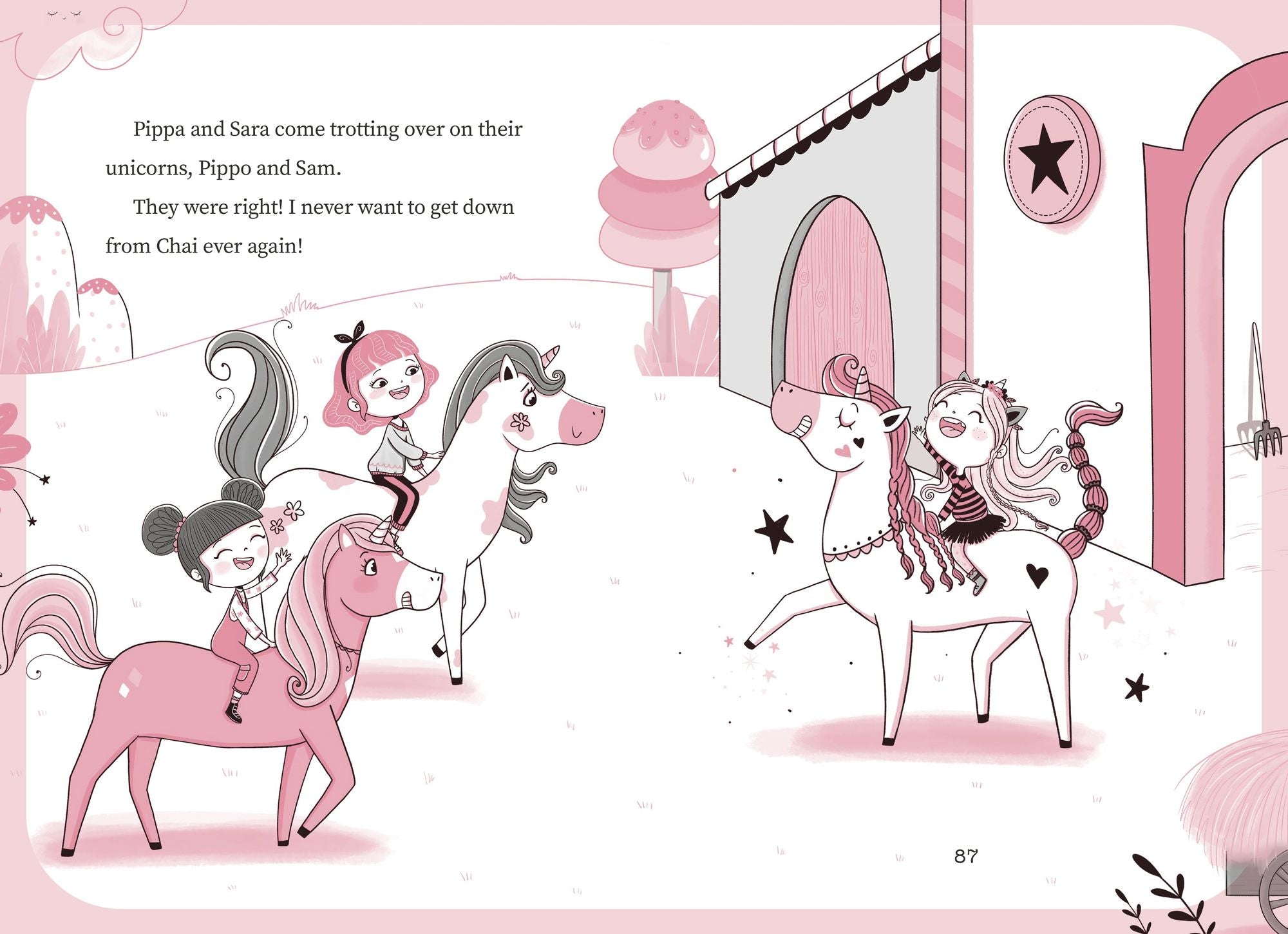 Unicornia: Learning to Fly: (A Magical Chapter Book for Kids Ages 5-7 about Friendship, Courage, and Learning Something New)