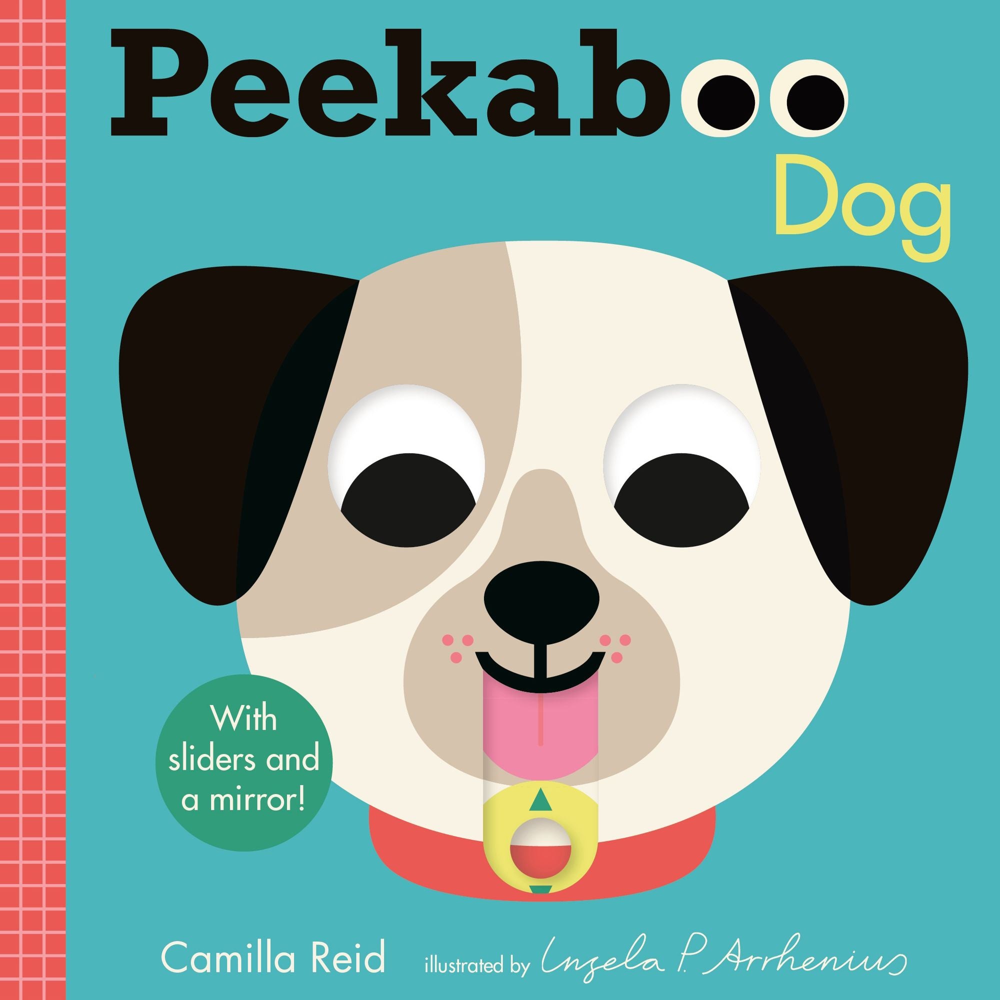 Peekaboo: Dog: (An Interactive Board Book for Babies & Toddlers with Mirror & Sliders to Push, Pull, or Turn. Cute Artwork Features Puppies Sleeping, Wagging Tails, & More.)