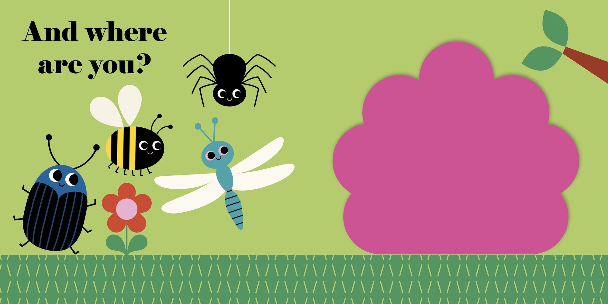 Where's the Bee?: (An Interactive, Sensory Lift-the-Flap Book with Felt Flaps and a Mirror for Babies & Toddlers. Friendly Insects & Bugs Include a Beetle, Dragonfly, & Spider.)