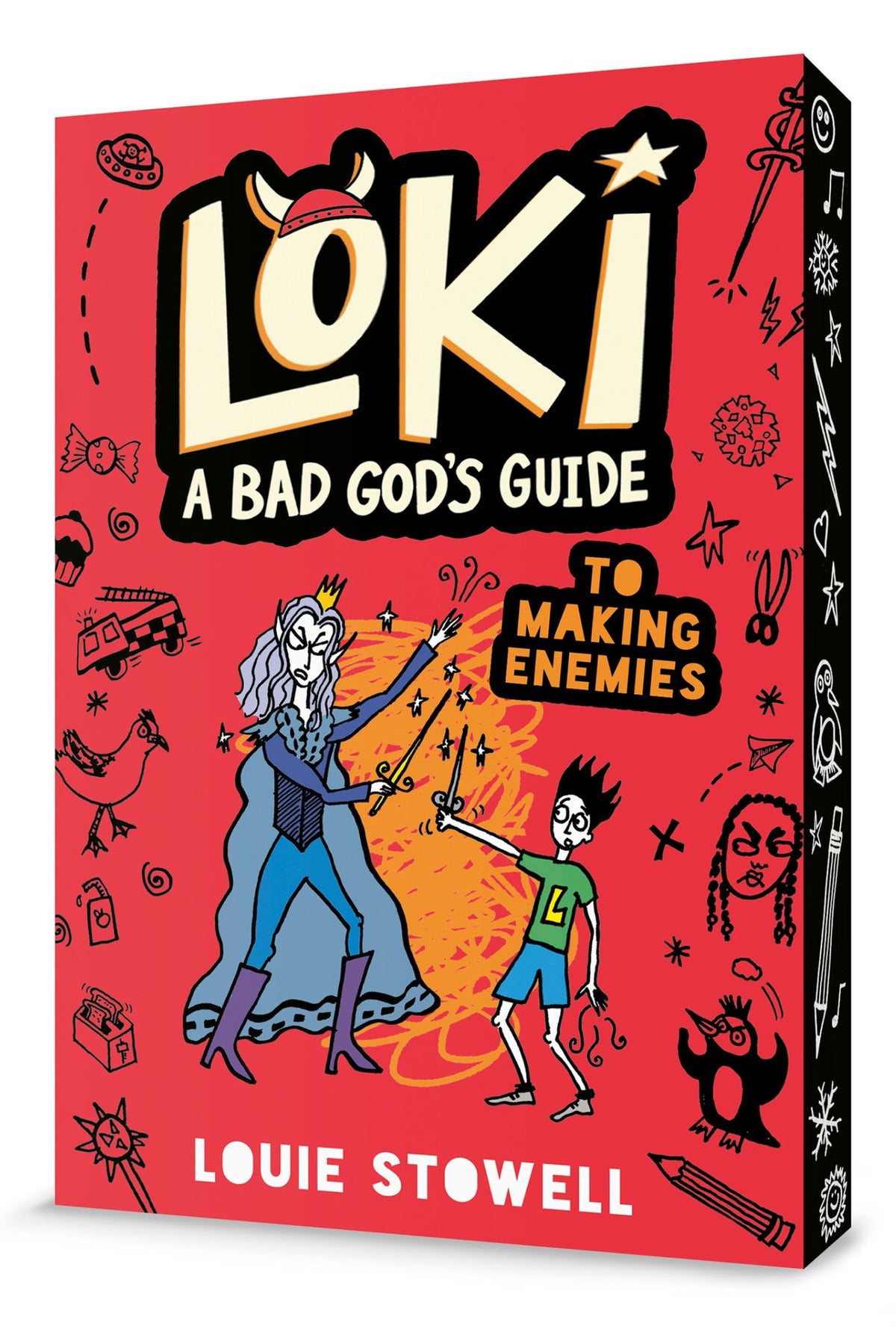 Loki: A Bad God's Guide to Making Enemies: (A Hilarious Middle Grade Fantasy Adventure Inspired by Norse Mythology for Ages 8-12)