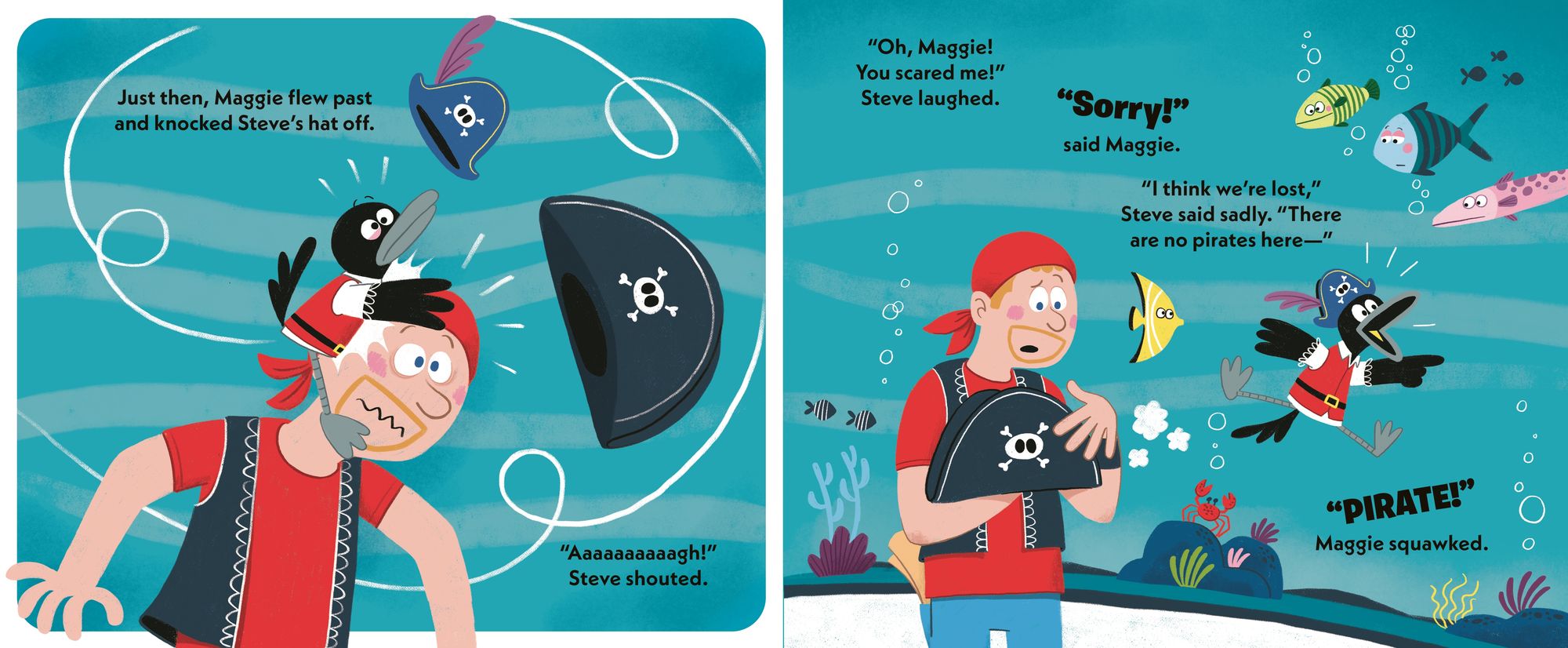 Steve and Maggie: Pirate Treasure Hunt