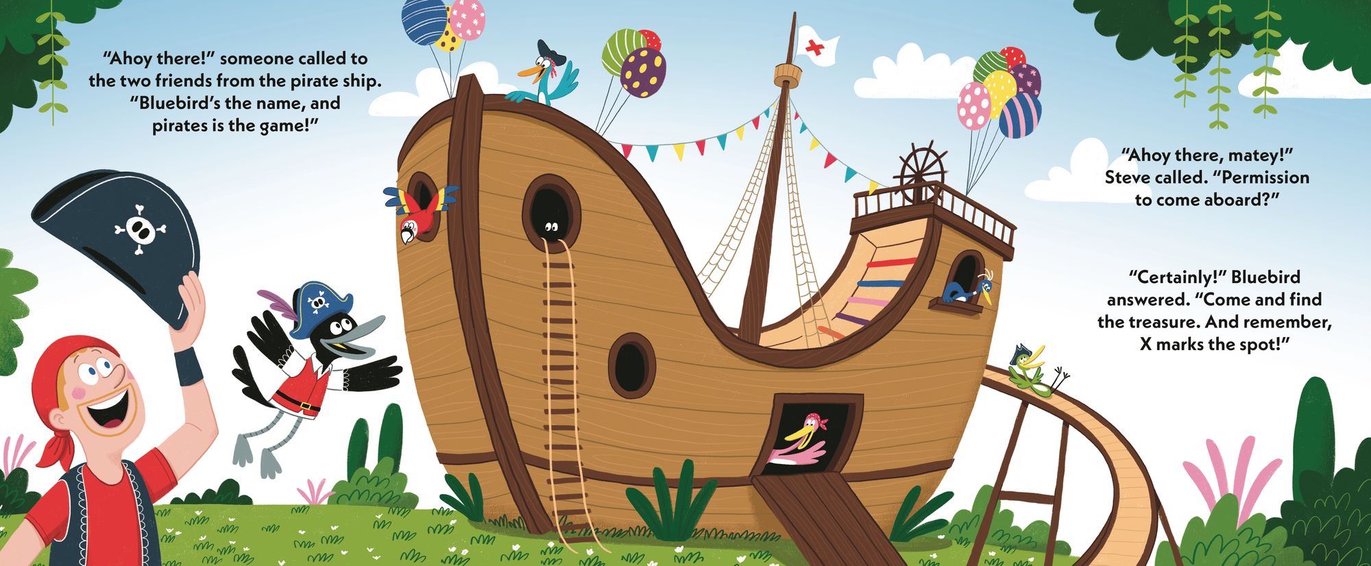 Steve and Maggie: Pirate Treasure Hunt
