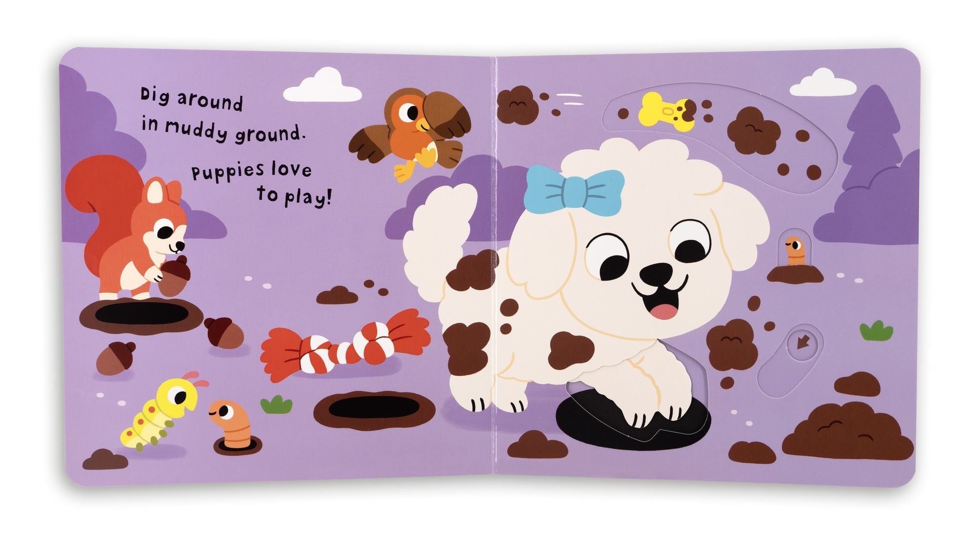 Puppy's Wobbly Bottom: (An Interactive Slider Book Full of Dog Barks, Dancing Wiggles, and Giggles for Babies and Toddlers)