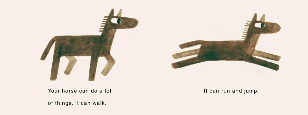 Your Horse: (A Board Book with Minimalist Illustrations That Explores Imagination, Friendship, and Companionship)