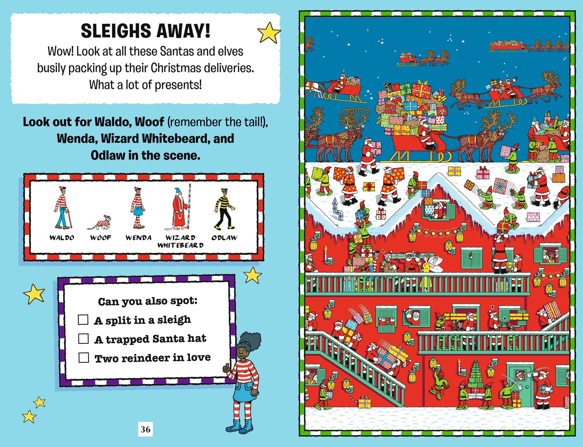 Where's Waldo? The Perfect Present Hunt: Searches, Puzzles, Facts, and Jokes