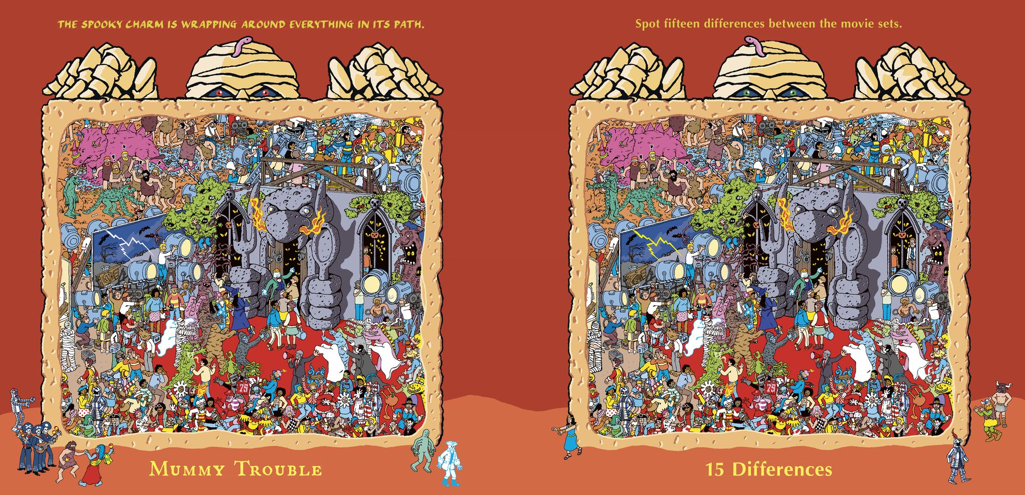 Where's Waldo? Spooky Spot the Difference