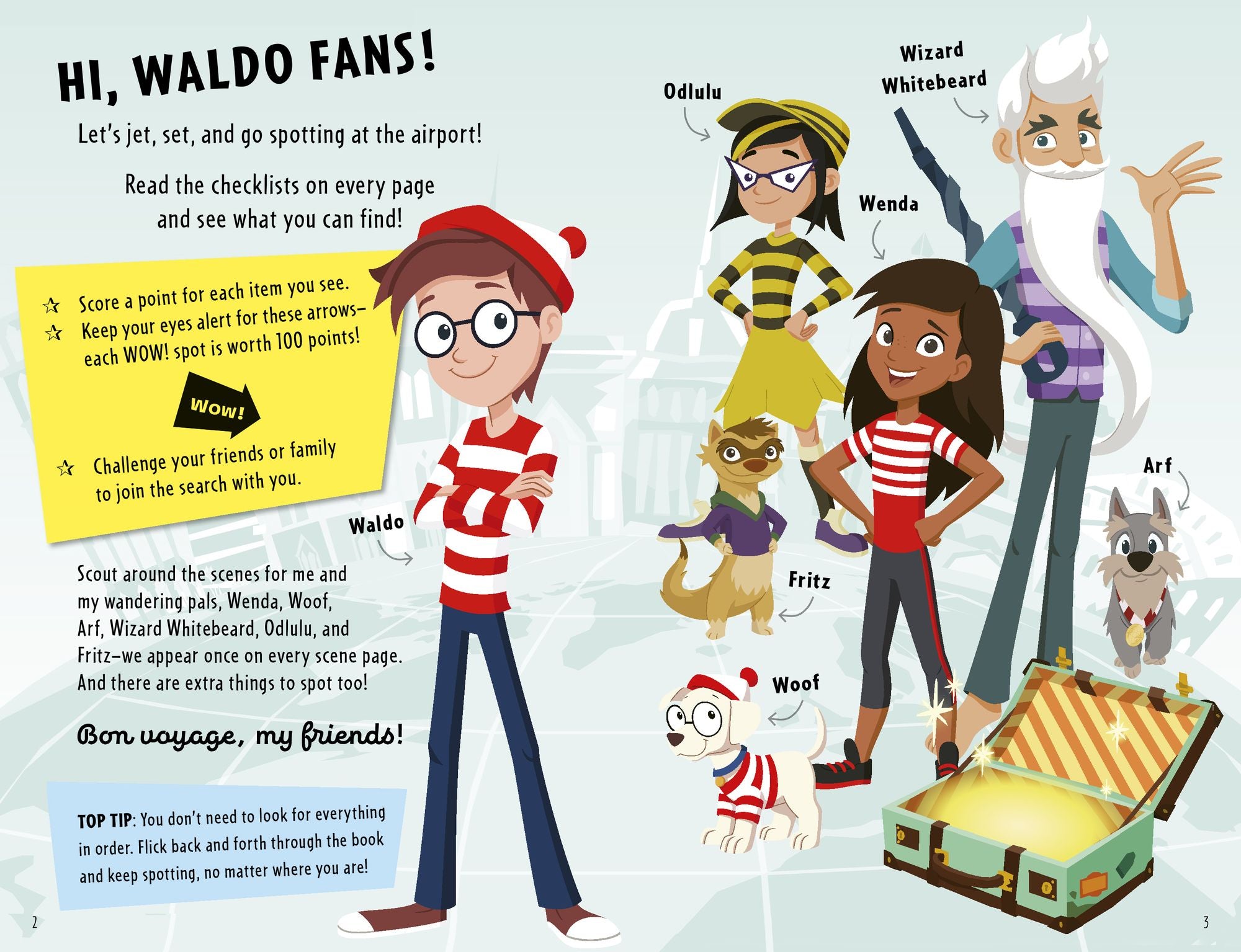 Where's Waldo? At the Airport: A Spot and Find Field Guide