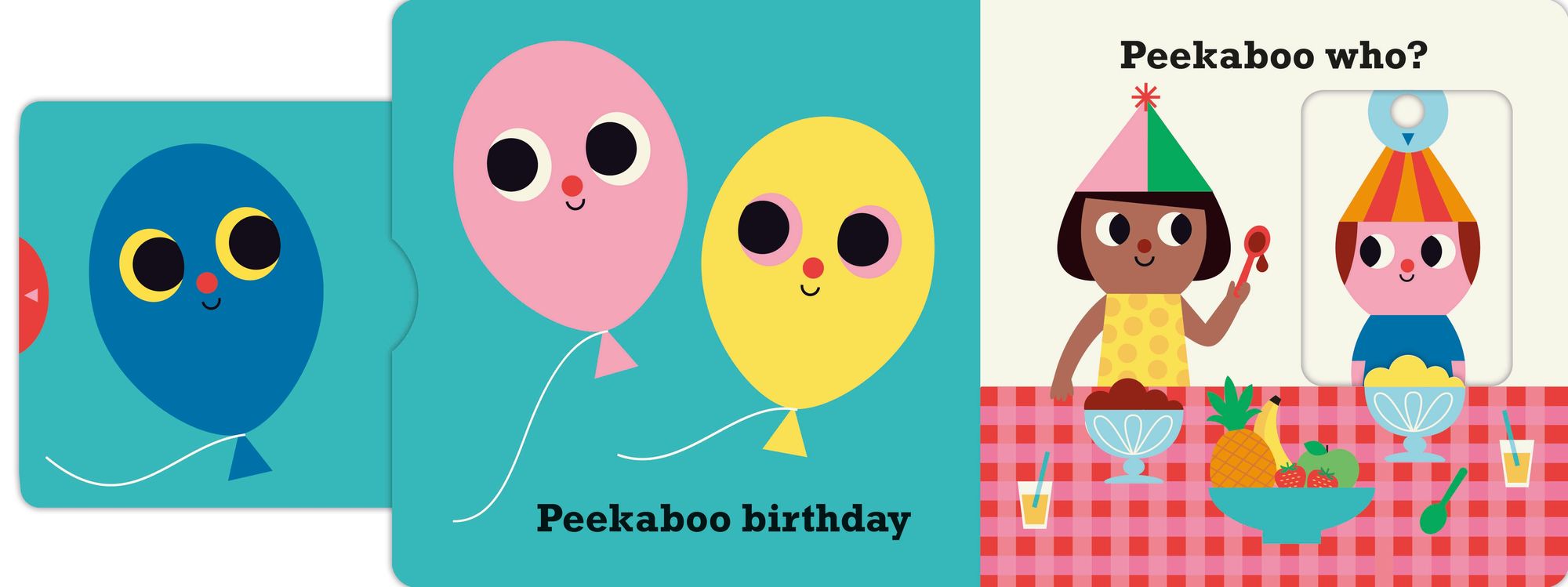 Peekaboo: Party: (An Interactive Board Book for Babies and Toddlers with Mirror and Sliders to Push, Pull, and Turn)