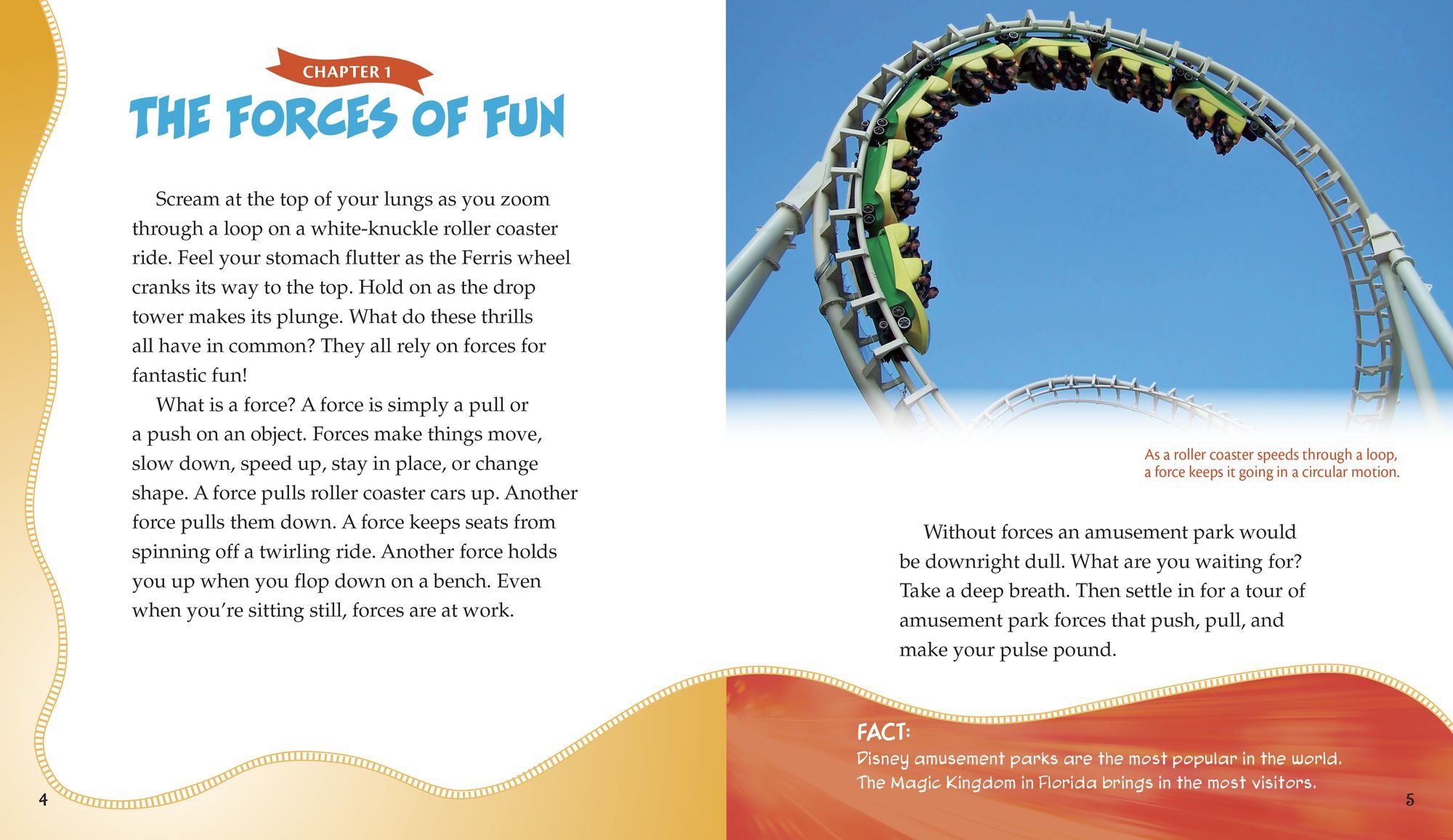 Forces at the Amusement Park