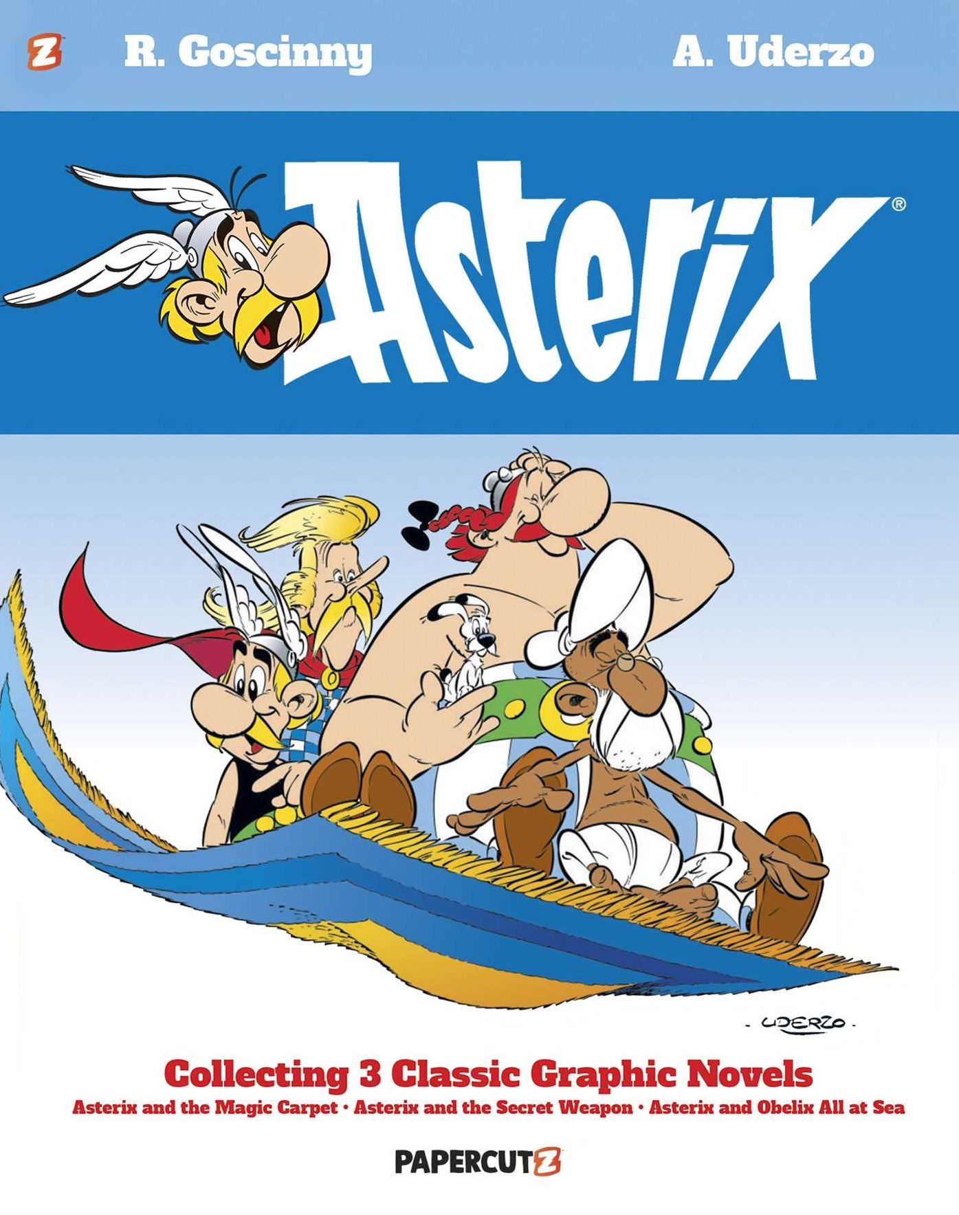 Asterix Omnibus Vol. 10: Collecting "Asterix and the Magic Carpet," "Asterix and the Secret Weapon," and "Asterix and Obelix All at Sea"