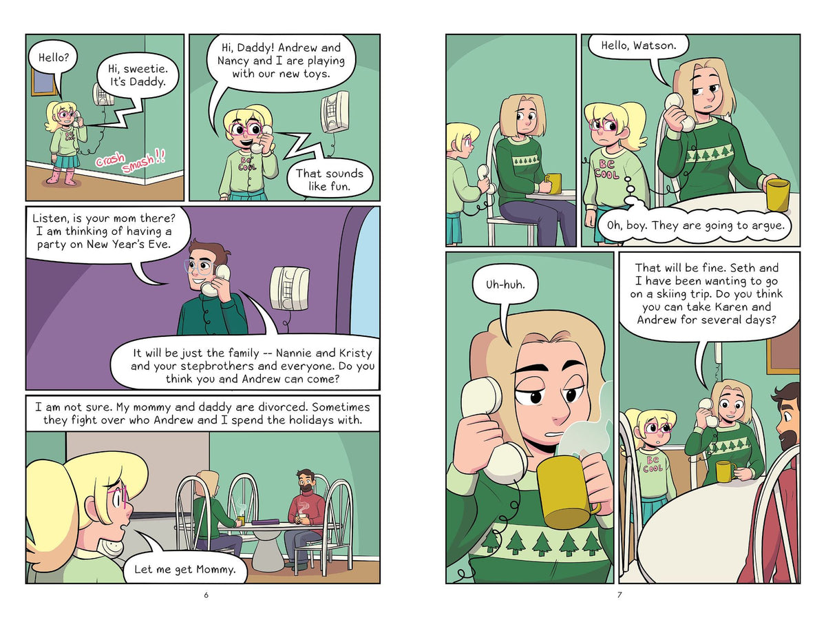 Karen's New Year: A Graphic Novel (Baby-sitters Little Sister #13)