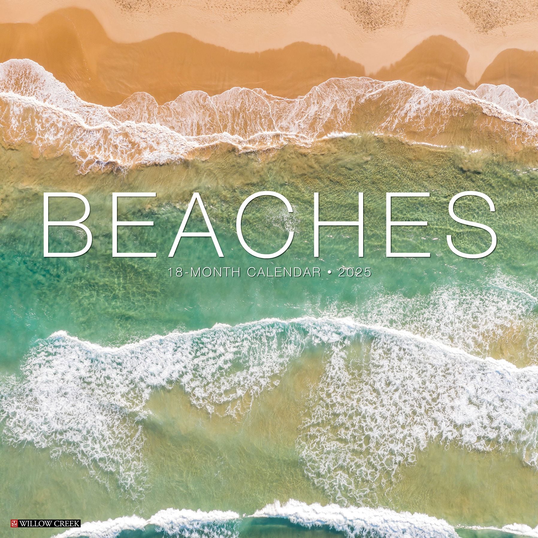 Beaches 2026 Wall Calendar