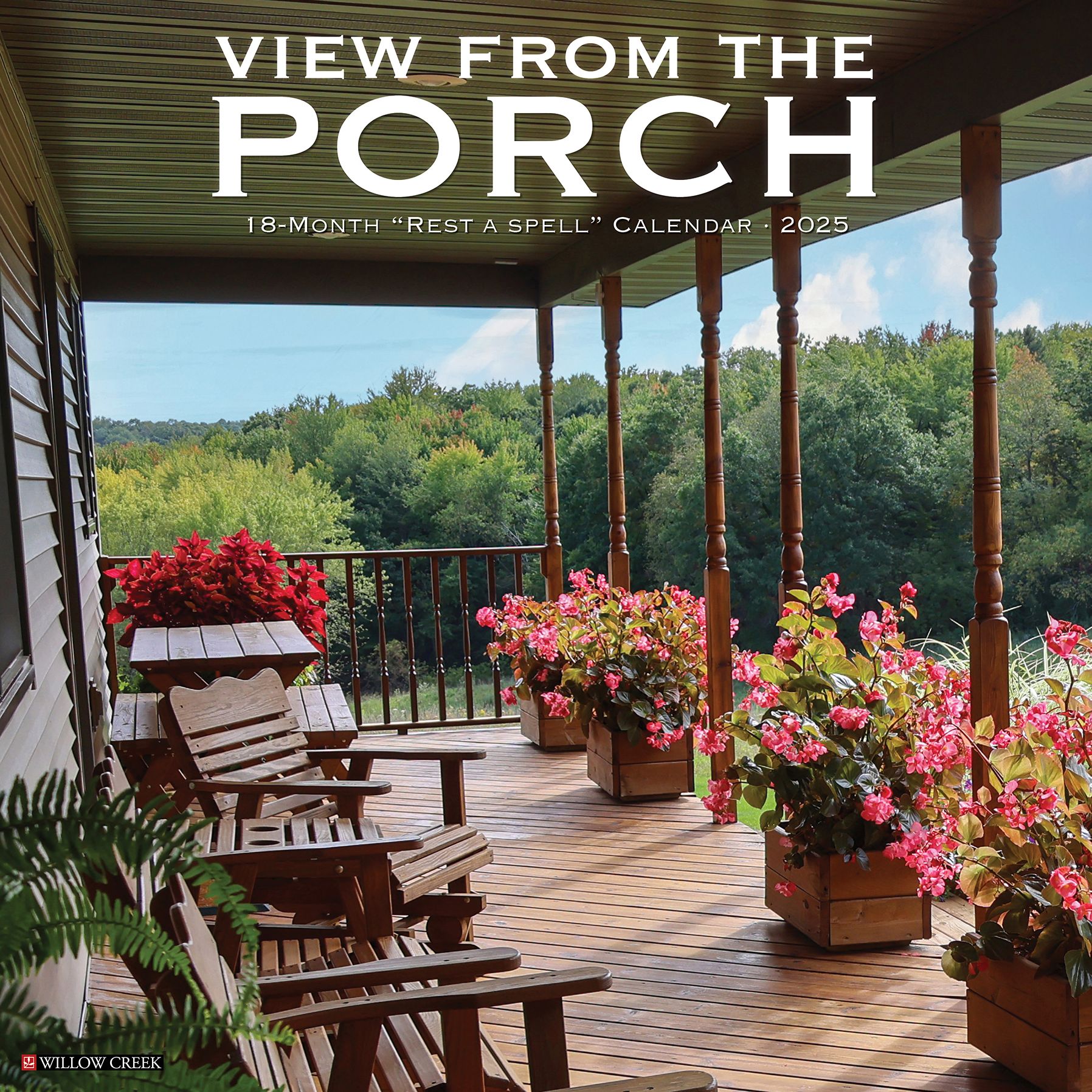 Porch View 2026 Wall Calendar
