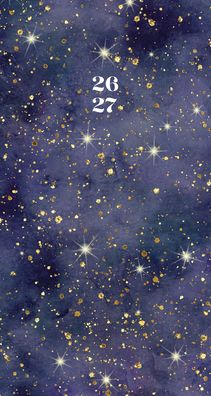 Starry Night 2-Year 2026-27 3.5 X 6.5 Monthly Pocket Planner