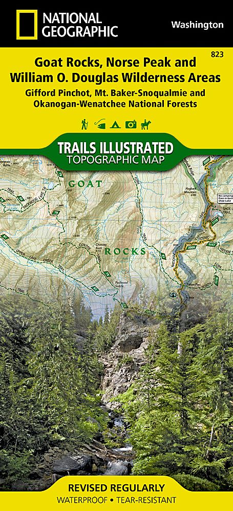 Goat Rocks, Norse Peak and William O. Douglas Wilderness Areas [Gifford Pinchot, Mt. Baker-Snoqualmie, and Okanogan-Wenatchee National Forests]