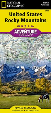 United States, Rocky Mountains Map