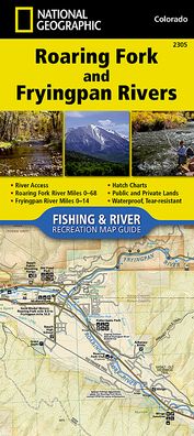 Roaring Fork and Fryingpan Rivers Map