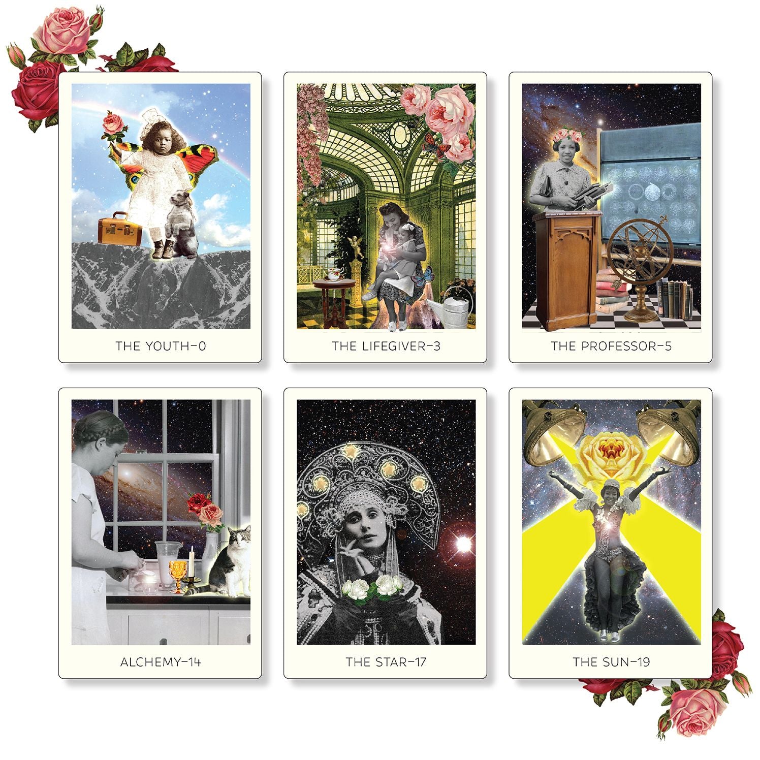 The Rosebud Tarot: An Archetypal Dreamscape (78 Cards and 96 Page Full-Color Guidebook)