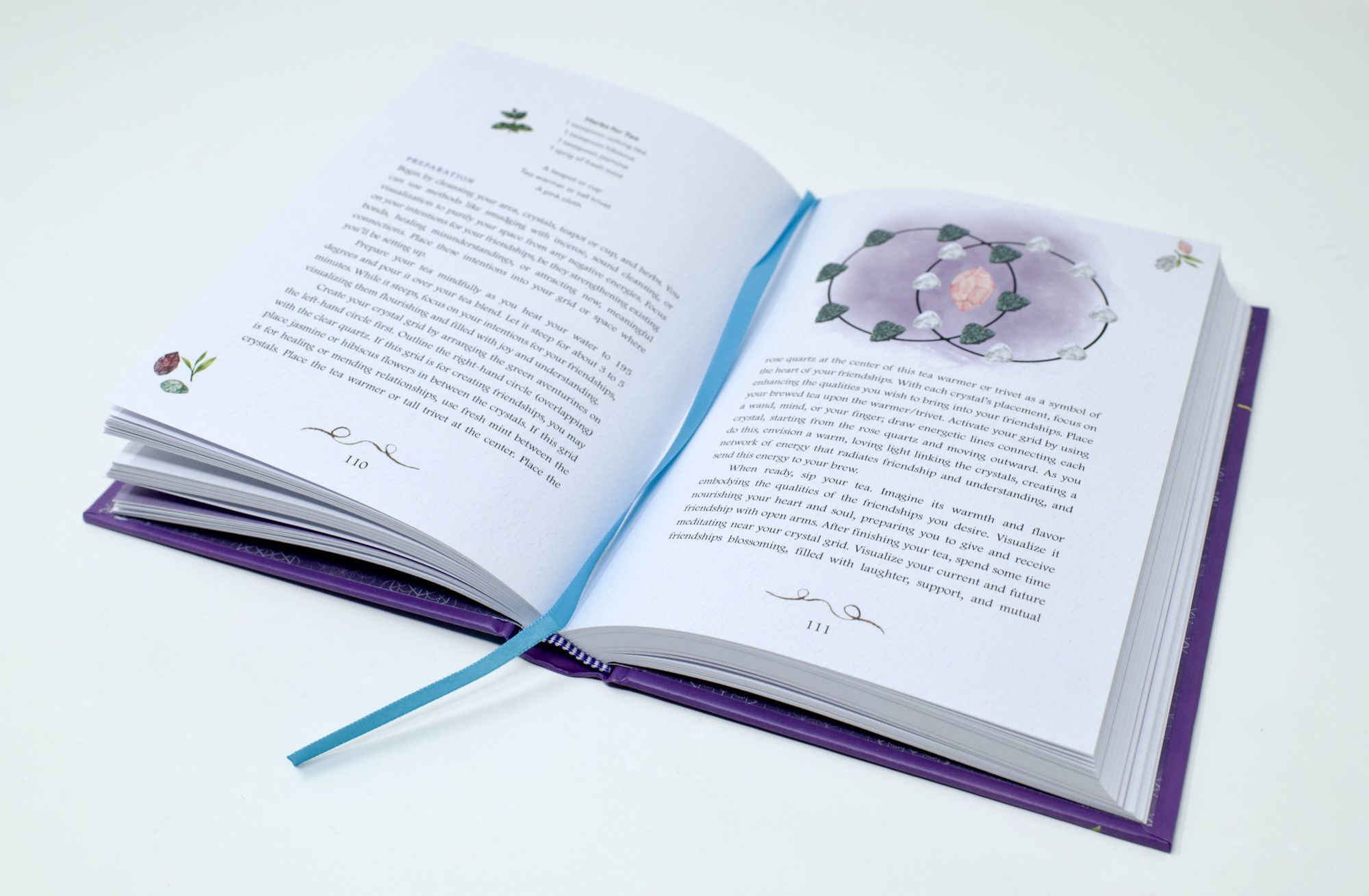A Tea Witch's Crystal Brews: Empowering the Magick of Tea with Crystal Grids