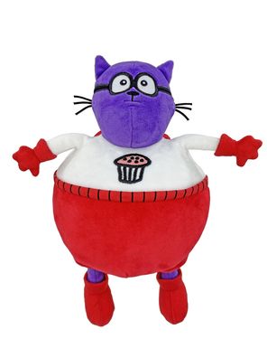 DOG MAN'S COMMANDER CUPCAKE PLUSH