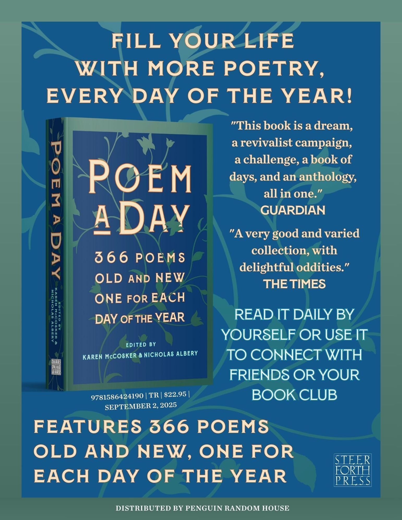 Poem a Day: 366 Poems, Old and New - One for Each Day of the Year
