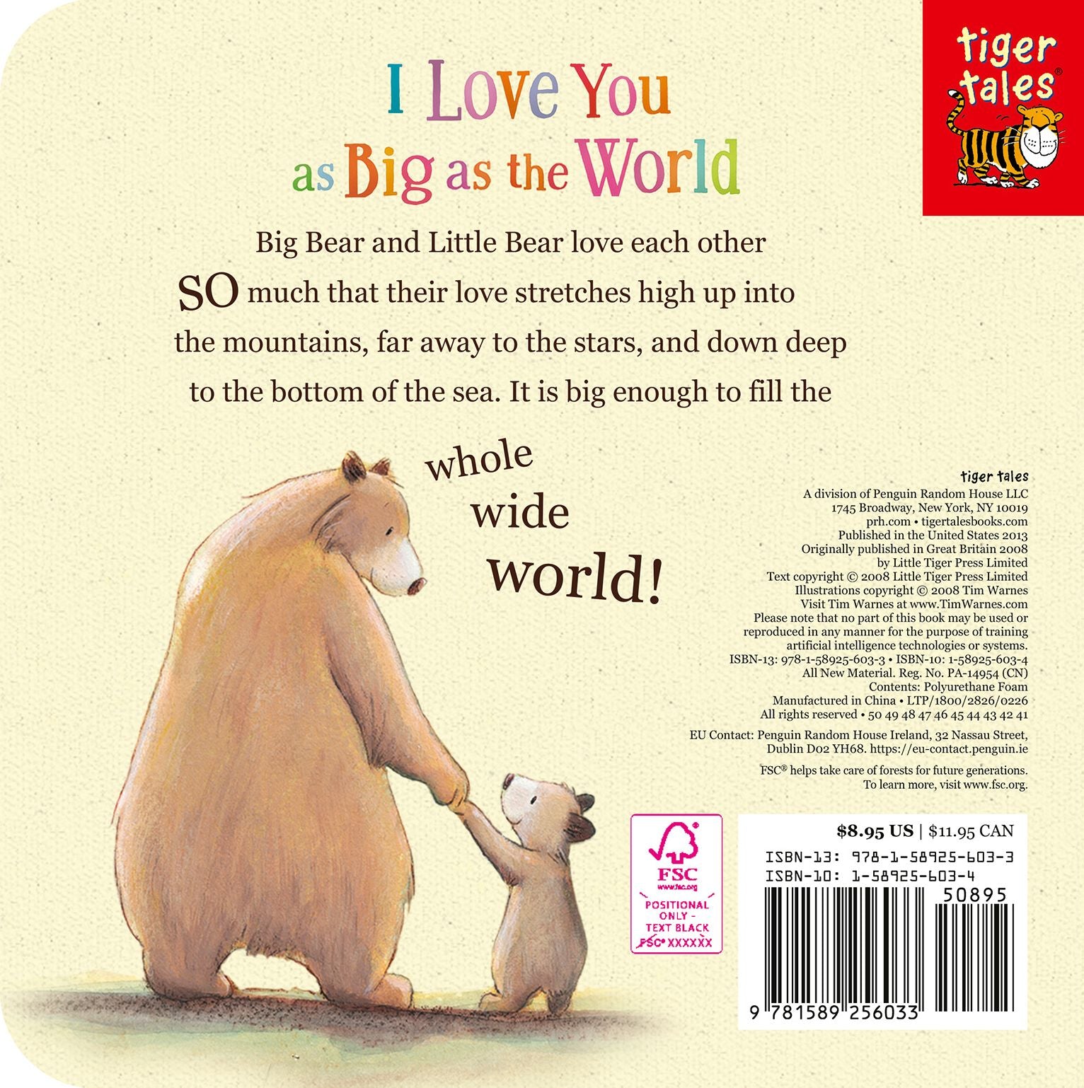 I Love You As Big As the World