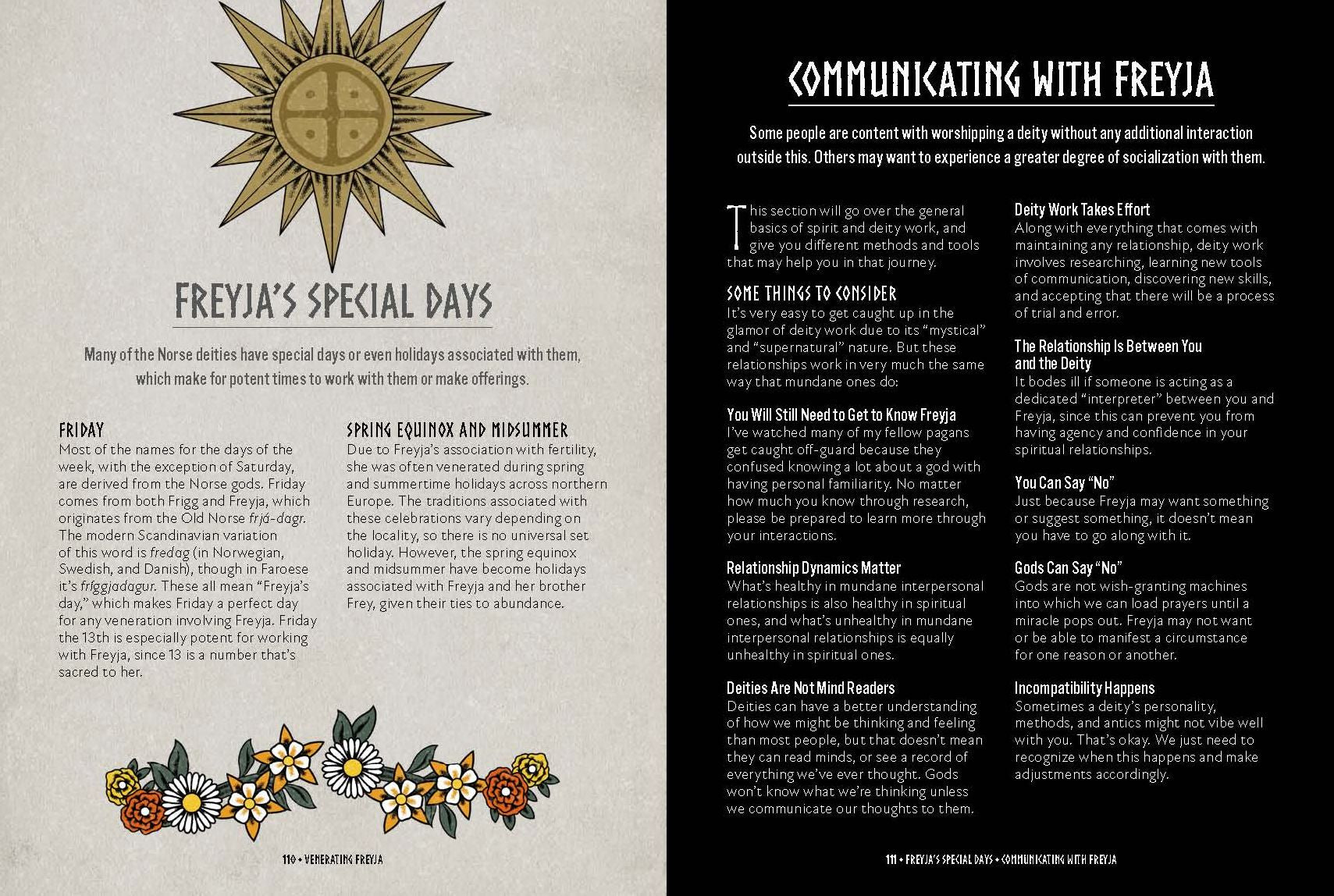 Freyja: An Illustrated Guide to the Goddess of Magic, Love, and War
