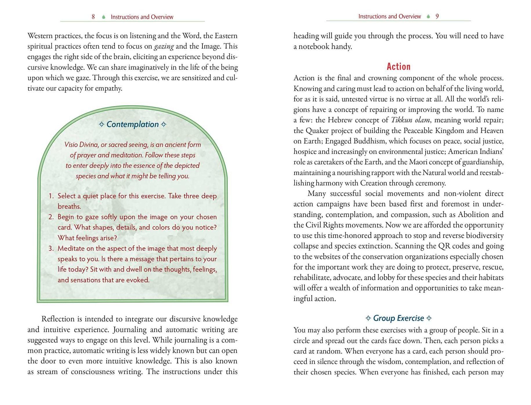 The Sacred Biodiversity Oracle: A 36-Card Deck and Guidebook