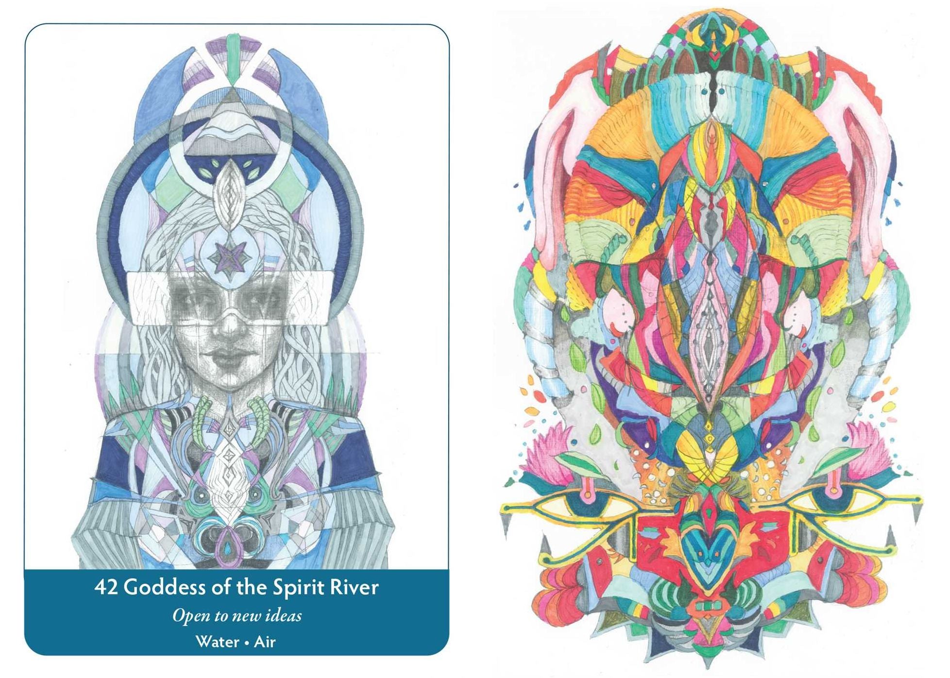 Elemental Goddess Oracle: 45 Cards and Guidebook