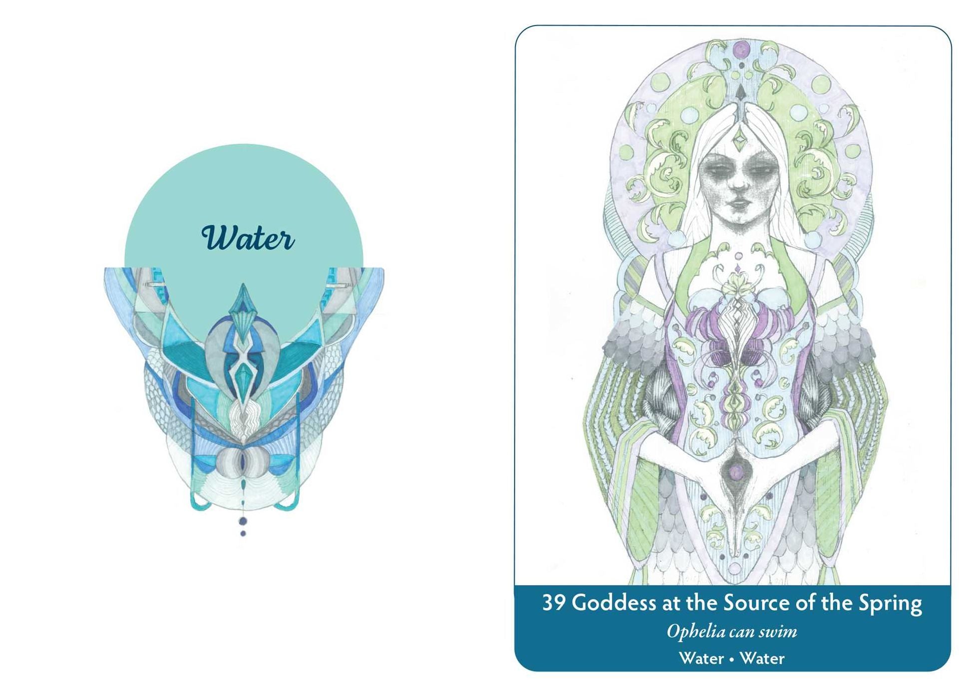 Elemental Goddess Oracle: 45 Cards and Guidebook