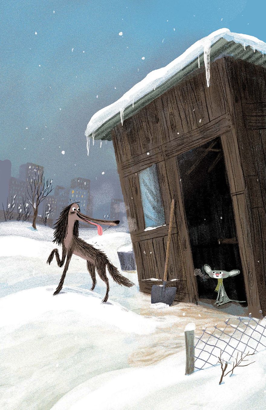 Merry Christmas, Dumpster Dog!