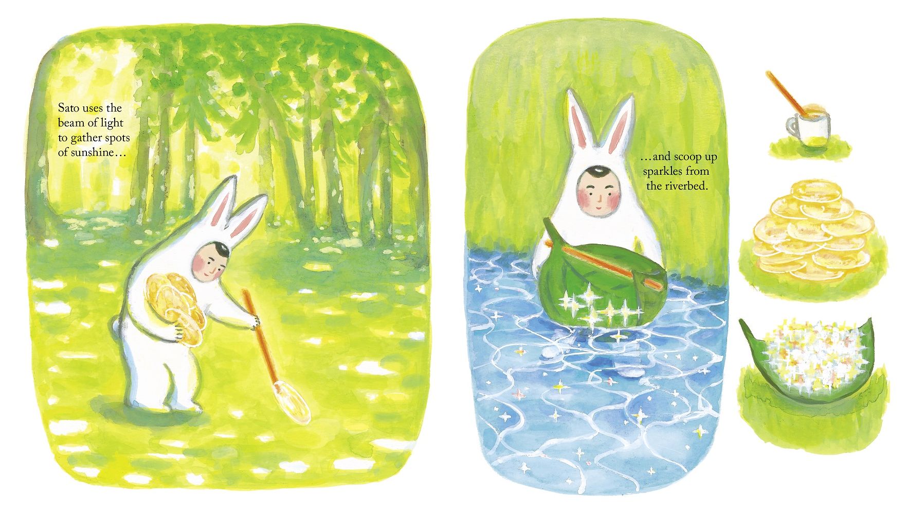 Sato the Rabbit, Morning Light