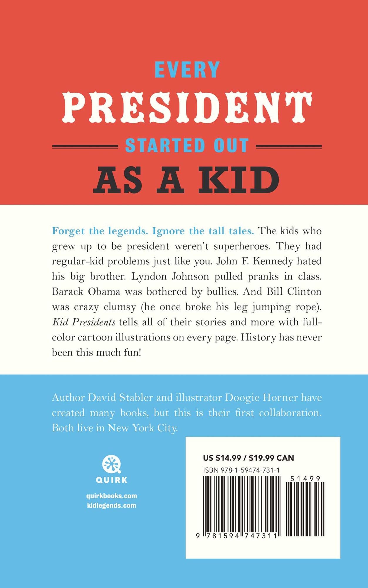 Kid Presidents: True Tales of Childhood from America's Presidents